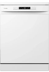 Hisense HS622E90WUK (39) 13 Place Settings Full Size Dishwasher in White - (Graded) - HW182039