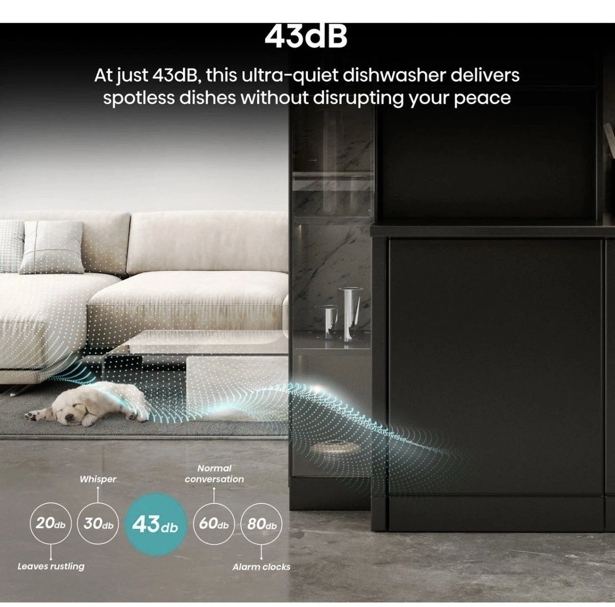 Hisense HV663A60UK (88) Full Size Integrated Dishwasher - 16 Place Settings - A Rated - (Ex Display) - HW182688
