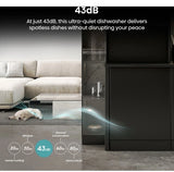Hisense HV663A60UK (88) Full Size Integrated Dishwasher - 16 Place Settings - A Rated - (Ex Display) - HW182688