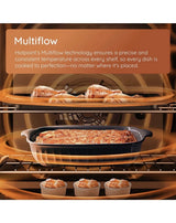 Hotpoint HDE6IDC2B1 (92) Freestanding Electric Cooker with Induction Hob and Double Oven in Black - A/A Rated  - (Ex Display) - HW182092