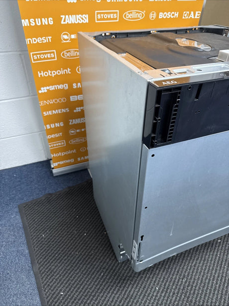 AEG FSB42607Z (04) Air Dry 3000 Fully Integrated Built In Dishwasher - Black Control Panel with Sliding Door Fixing Kit - (Ex Display) - HW182004