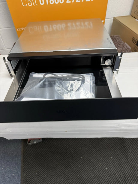 AEG KDK911424T (46) 14cm Warming Drawer in Matt Black - (Ex Display) - HW182046