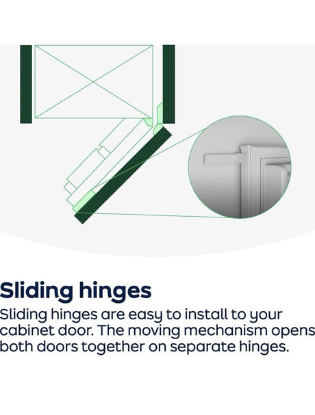 AEG 6000 TwinTech® OSC6N181ES (09) 177cm 70/30 Integrated Fridge Freezer with Sliding Door Hinge in White - E Rated - (Graded Dented) - HW182109