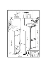 Beko BCFD4V73 (82) 70/30 Frost Free HarvestFresh™ Integrated Fridge Freezer with Sliding Hinge - E Rated - HW181882