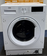 Beko Pro WDIK854441 (30) 8+5 KG 1400 Spin Integrated Washer Dryer in White - A Wash Rated - (Ex Display) - HW182730
