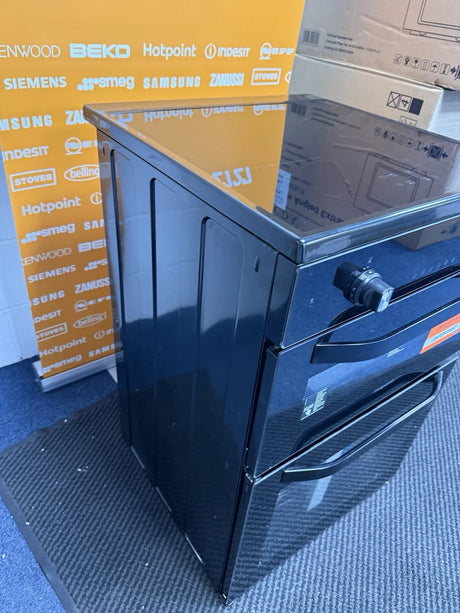 Hotpoint HDE6IDC2B1 (92) Freestanding Electric Cooker with Induction Hob and Double Oven in Black - A/A Rated  - (Ex Display) - HW182092