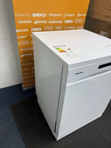 Hisense HS622E90WUK (39) 13 Place Settings Full Size Dishwasher in White - (Graded) - HW182039