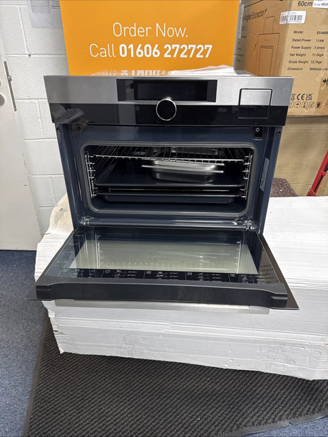 AEG KSK892220M SteamPro Compact Oven in Stainless Steel - A+ Rated - (Ex Display) - HW182074 - MANAGERS SPECIAL PRICE £479.20