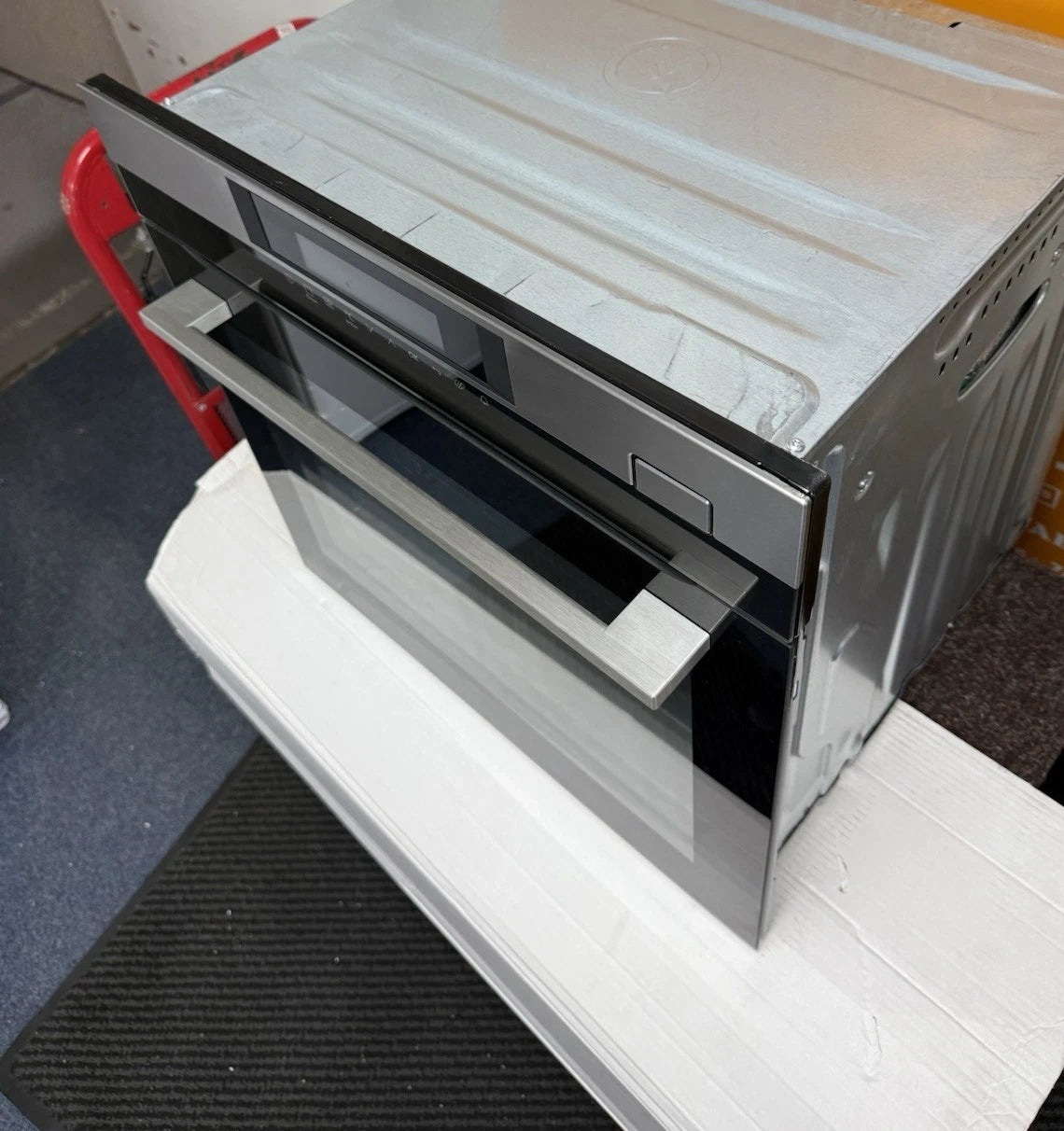 AEG Series 8000 BSK782320M (25) Built-in Electric Single Oven with SteamBoost in Stainless Steel - A+ Rated - (Ex Display) - HW181925