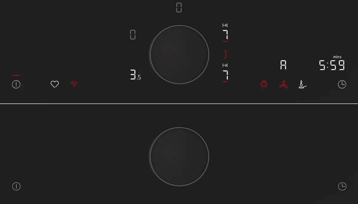 Neff N90 T68FUV4L0 80cm Flex Induction Hob with Twist Pad® in Black - (Tatty Packaging) - HW182484