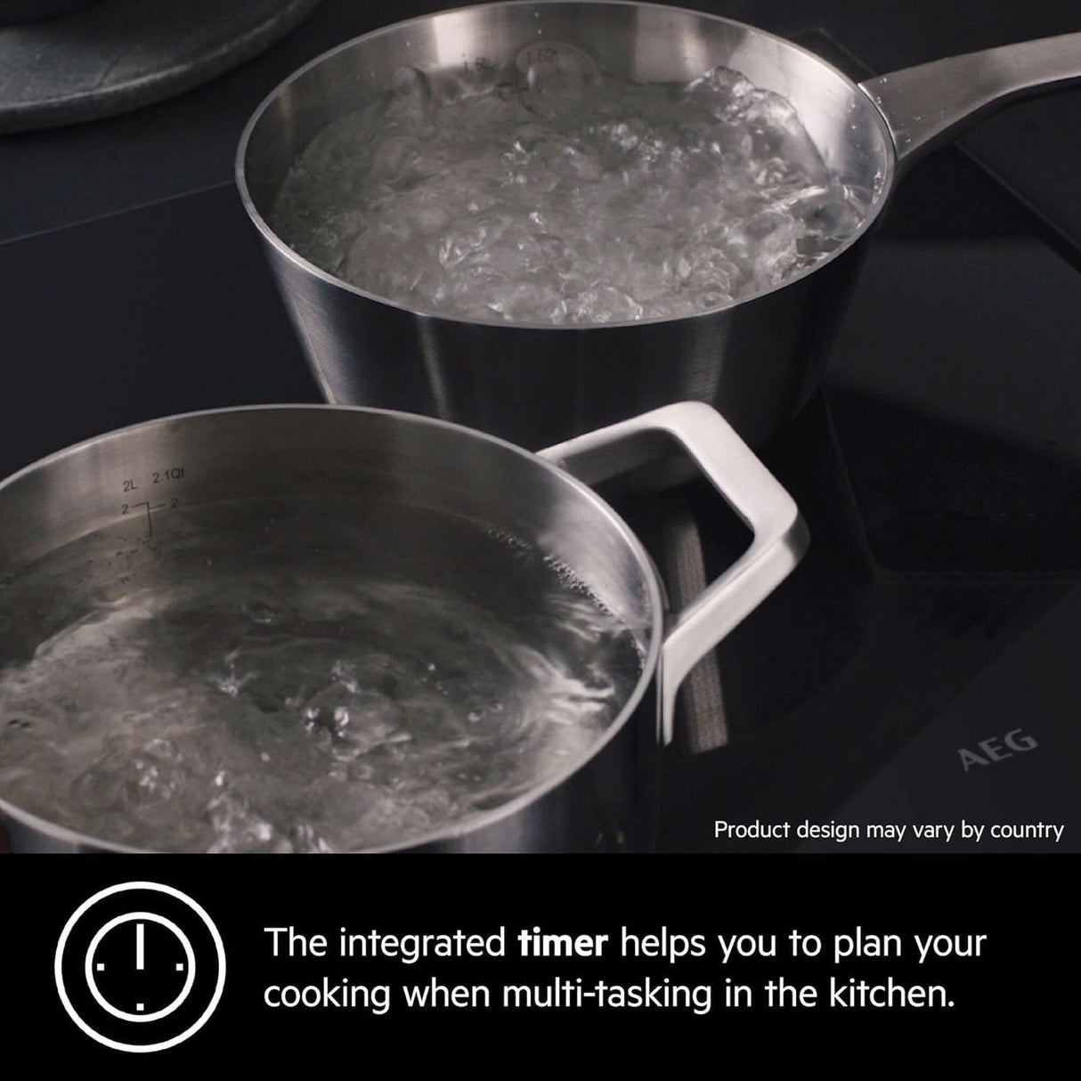 AEG IKX64301CB (90) 3000 Series 60cm 4 Zone Induction Hob - (Tatty Box) - HW181890