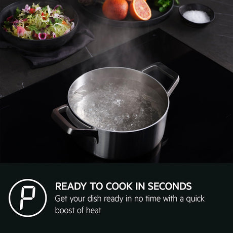 AEG IKX64301CB (90) 3000 Series 60cm 4 Zone Induction Hob - (Tatty Box) - HW181989