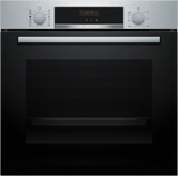 Bosch Series 4 HQA574BS3B (81) Electric Single Oven with Pyrolytic Self Cleaning in Stainless Steel - (Graded) - HW181914