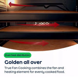 Beko RecycledNet® BBXDF21000S (97) Built In Double Oven in Silver - A/A Rated ex display HW182397
