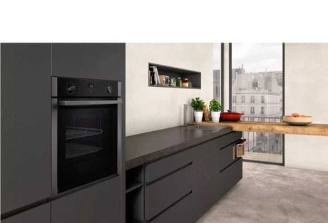 Neff B3ACE4AG3B (95) Slide & Hide® Electric Single Oven in Graphite Grey - A+ Rated - (Ex Display) - HW182795