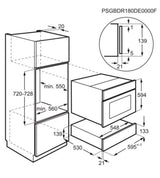 Zanussi ZWD141K (24) 14cm High Warming Drawer in Black - (Blemished) - HW181424 - MANAGERS SPECIAL  PRICE £239.20