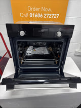 Bosch Series 2 HHF113BA0B (84) Built-In Electric Single Oven in Black with 13 Amp Plug - A Rated - (Ex Display) - HW182169