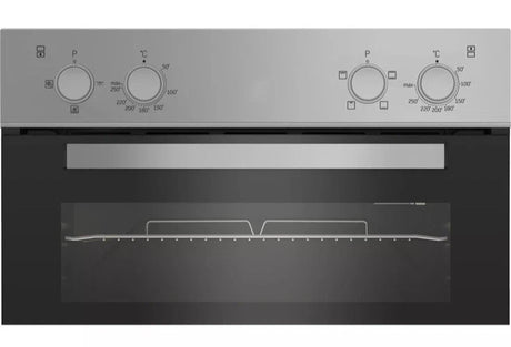 Beko RecycledNet® BBXDF21000S (97) Built In Double Oven in Silver - A/A Rated - (Ex Display) - HW182397