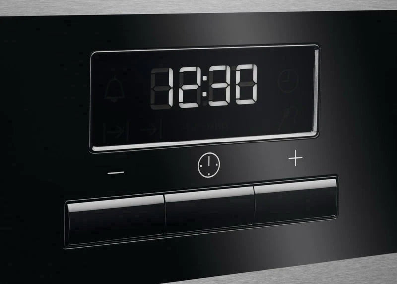AEG 6000 DEB331010M (02) SurroundCook Clean Enamel Electric Double Built In Oven in Stainless Steel - A/A Rated - (Ex Display) - HW182402