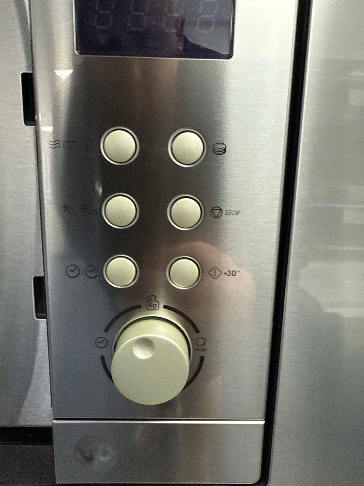 Candy MICG201BUK 20Litre Built in Microwave Oven with Grill in Stainless Steel W595mm H382mm D343.5mm