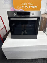 Bosch Series 4 HQA574BS3B (81) Electric Single Oven with Pyrolytic Self Cleaning in Stainless Steel - (Graded) - HW181914