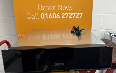 Zanussi ZWD141K (24) 14cm High Warming Drawer in Black - (Blemished) - HW181424 - MANAGERS SPECIAL  PRICE £239.20
