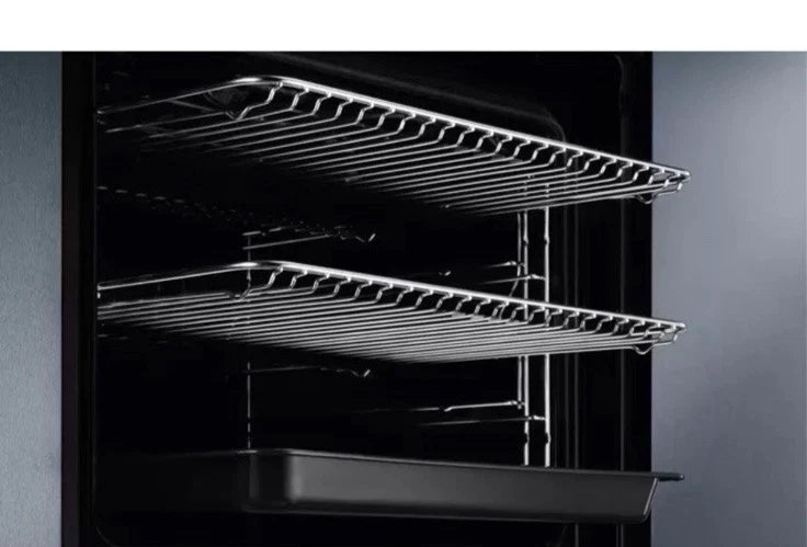 AEG BPX535061B (94) Built-In Electric Single Oven with Pyrolytic Self Cleaning in Black - A Rated - HW181894