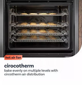 Neff B3ACE4AG3B (95) Slide & Hide® Electric Single Oven in Graphite Grey - A+ Rated (Ex Display) - HW182795